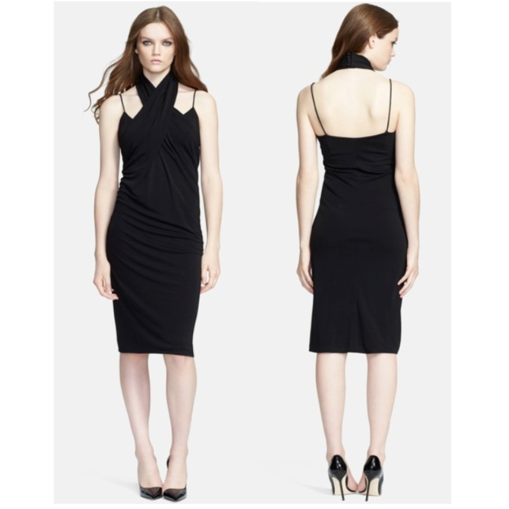 NWT $750 Alexander Wang Scarf Neck Camisole Dress